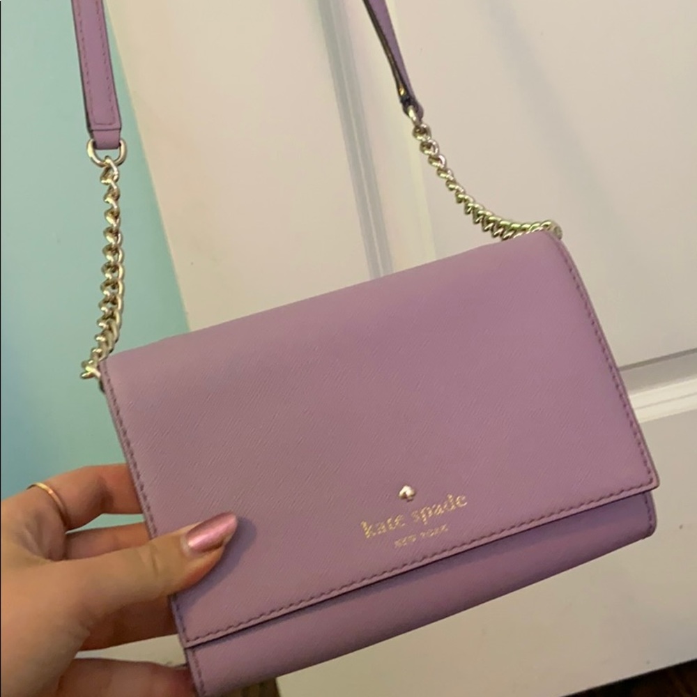 light purple kate spade crossbody